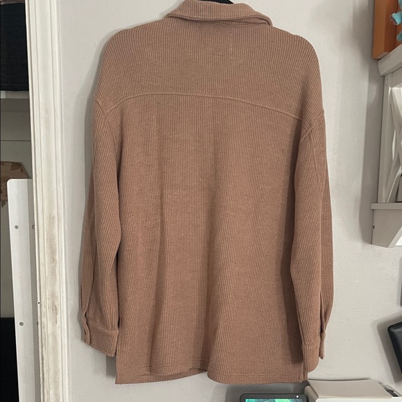 Thread & Supply Pink Ribbed Shirt - Picture 3 of 3